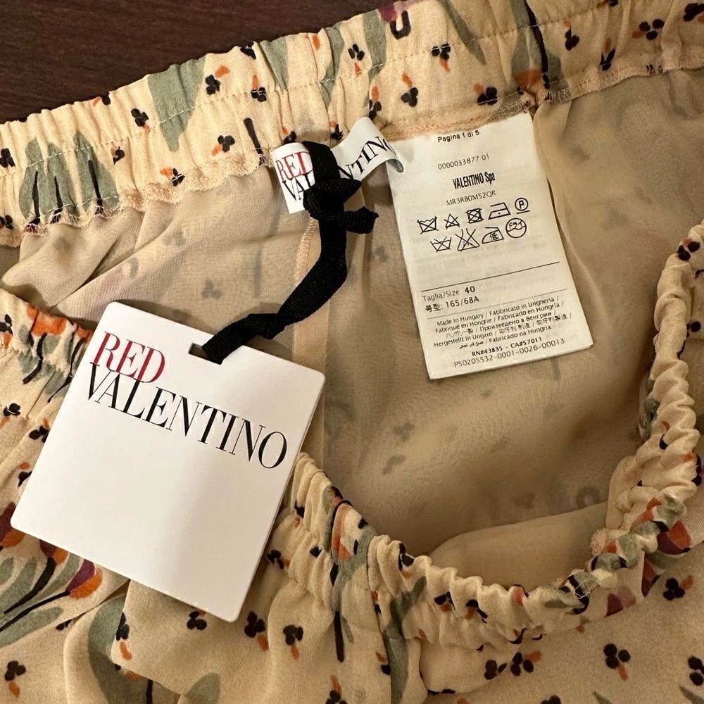 Authentic Red Valentino silk blend wide size EU 40 - Picture 5 of 11